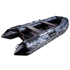 Лодка Адмирал Classic 335 омон серый