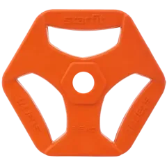 Диск обрезин. STARFIT BB-205 с хватами  2,5 кг, d=26 мм, оранжевый
