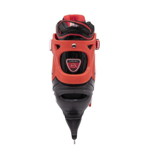 Коньки раздвижные VIRTEY POWER BW-166 р. 31-34. Цвет: черный/красный