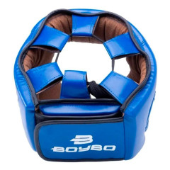 Шлем боксерский BOYBO Winner Flexy BP2004 синий р. S (закрытый)