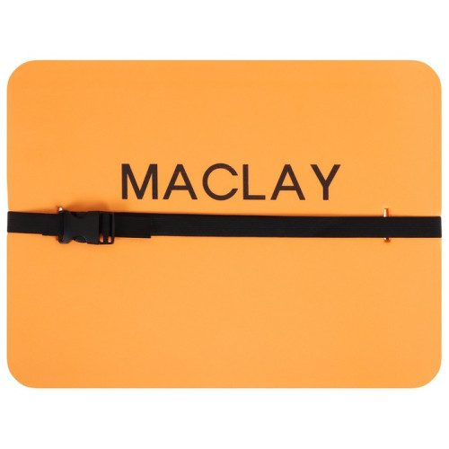 Сиденье туристическое MACLAY с креплением на резинке, 40 х 25 х 3 см, фольга, ЭВА (9285368)