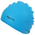 Шапочка для плавания ONLYTOP Swim, для длинных волос, силикон, обхват 54-60см (4597295)