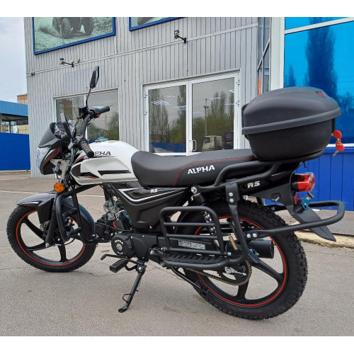 Мопед MOTOLAND ALPHA RS LUX 11 черный/белый *2