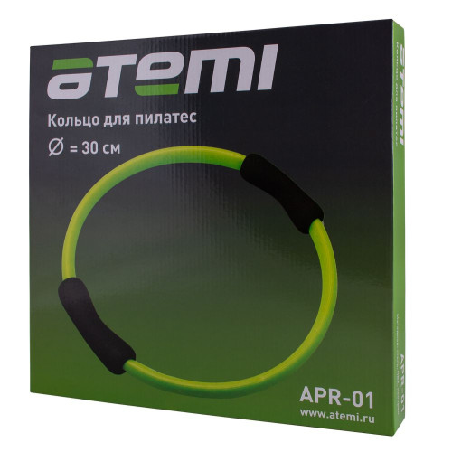 Кольцо для пилатеса ATEMI APR01, 30,5см, зеленый