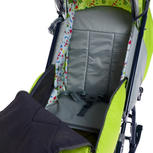 Санки-коляска NIKA KIDS Наши детки цв. лимонный (7082437)