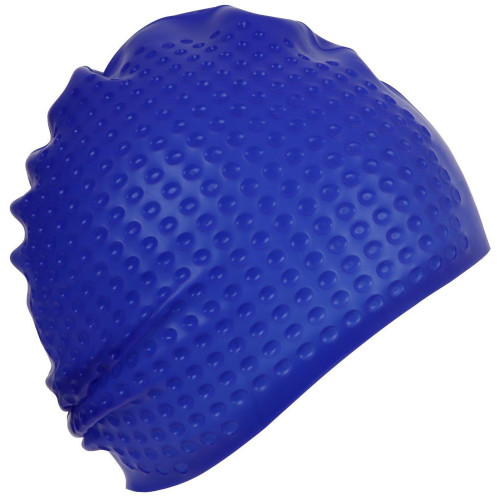 Шапочка для плавания ONLYTOP Swim, для длинных волос, силикон, обхват 54-60см (4597295)