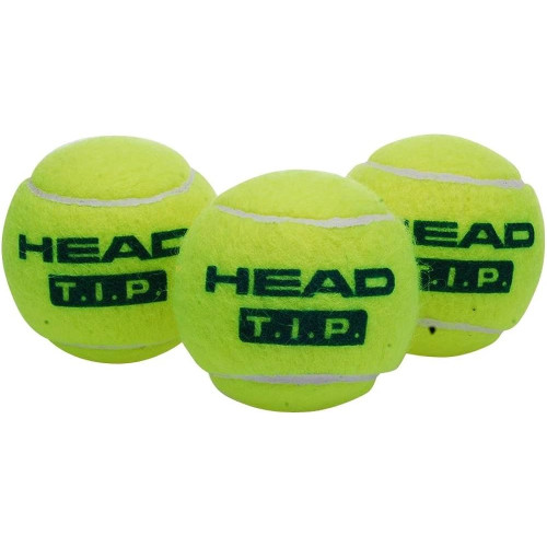 Мяч б/т  HEAD T.I.P Green 3шт (30494-55065)
