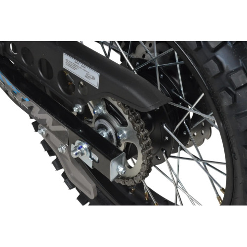 Мотоцикл Эндуро Motoland ST 300 NEON (175FMM) черный/синий
