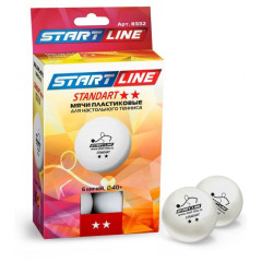 Мячи для н/т Start Line STANDART 6шт, 2* (8332)
