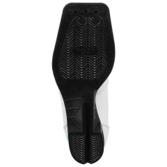 Ботинки лыжные 75мм TREK Winter Comfort 3, цв. белый/синий/лайм-неон, лого серебристый, р.38