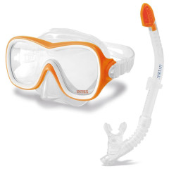 Набор для плавания INTEX 55647 (маска+трубка) WAVE RIDER (3947881)