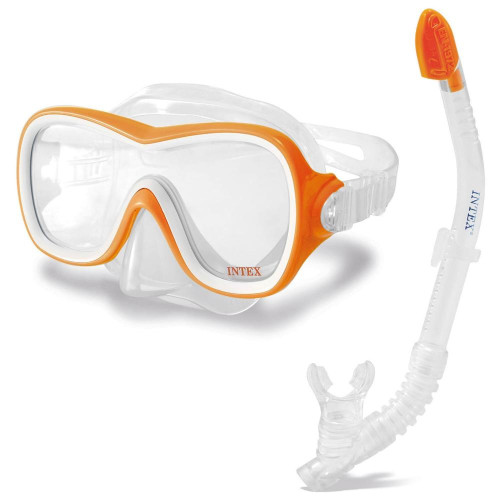Набор для плавания INTEX 55647 (маска+трубка) WAVE RIDER (3947881)