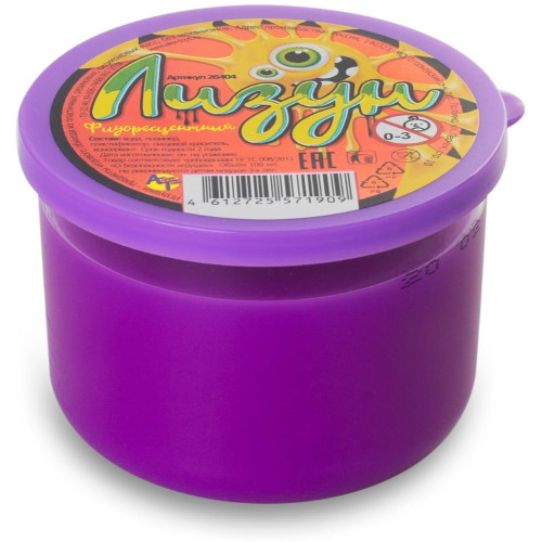 Игрушка-лизун флуоресцентный, 120 г (10175225)