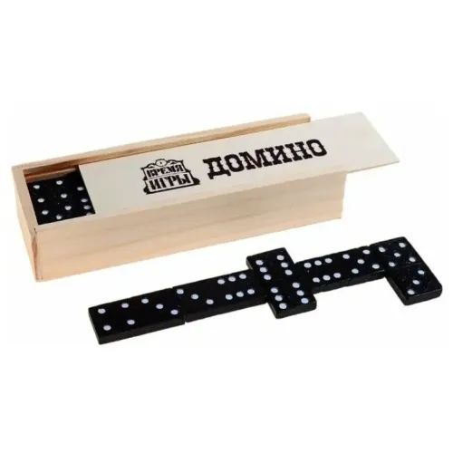 Игра настольная ДОМИНО Время игры (565681)