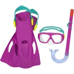 Набор для плавания BEST WAY 25019 (маска, трубка, ласты) Sure Swim