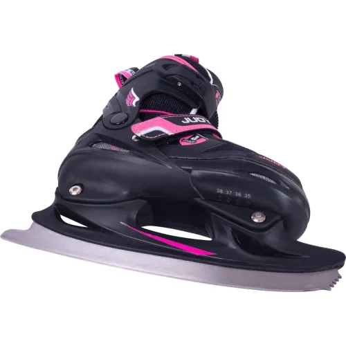 Коньки раздвижные TECH TEAM JUDY  р.31-34  black/pink