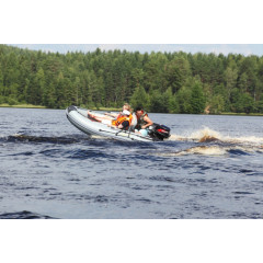 Лодка Адмирал Sport 360S серый/черный (*9)