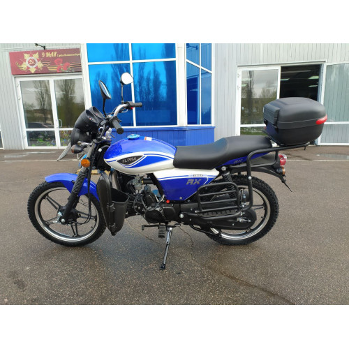 Мопед MOTOLAND ALPHA RX LUX 11 синий/белый *1