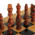 Игра настольная 3 в 1 КОРОЛЬ (нарды, шахматы, шашки, 39 х 39 см) ( 2566621)