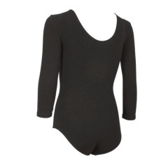 Купальник гимнаст SPRINTER "Классика", х/б. Размер  38. Цвет черный. Г23-361