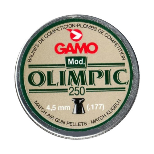 Пули пневматические GAMO OLIMPIC 4,5 мм 0,49 грамма (250 шт.)