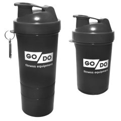 Шейкер GO DO LJ-0026,  500мл , цв. черный
