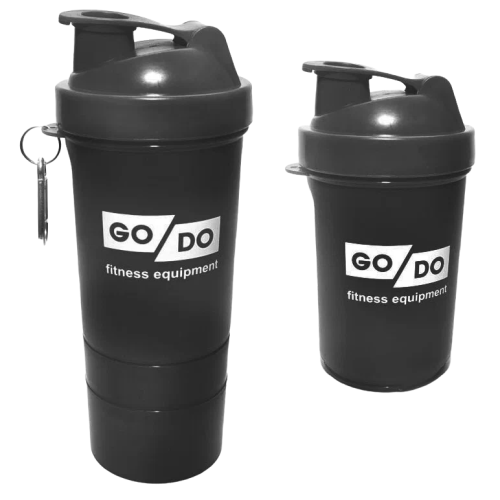 Шейкер GO DO LJ-0026,  500мл , цв. черный