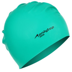 Шапочка для плавания ONLYTOP SWIM силикон (3791415)