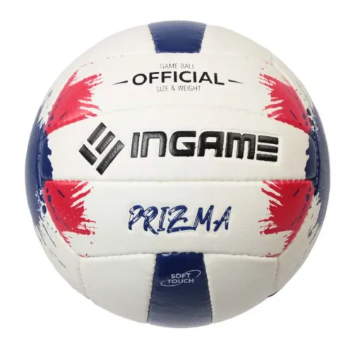 Мяч в/б INGAME PRIZMA ING-224, белый/красный/синий