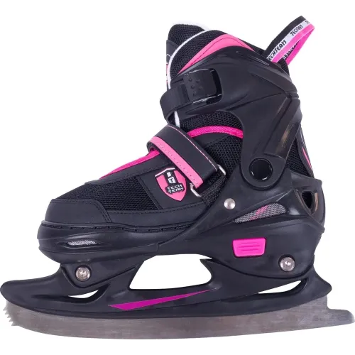 Коньки раздвижные TECH TEAM JUDY  р.31-34  black/pink