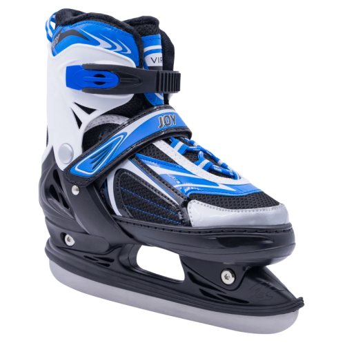 Коньки раздвижные VIRTEY JOY р. 39-42. Цвет: синий