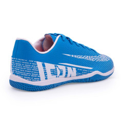 Бутсы ф/б VIRTEY INDOOR 21811 ICON, иск.кожа, цв. голубой, р.37