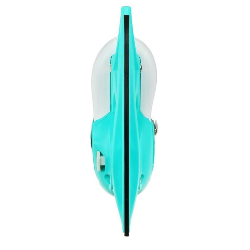 Коньки раздвижные BLACK AQUA AS-408 р.35-38 (мятный/оранж.)