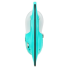 Коньки раздвижные BLACK AQUA AS-408 р.35-38 (мятный/оранж.)