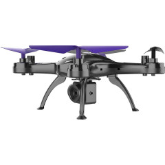 Игрушка КВАДРОКОПТЕР Hiper HQC-0003 Falcon X FPV 0.3Mpix VGA WiFi ПДУ черный/фиолетовый