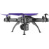Игрушка КВАДРОКОПТЕР Hiper HQC-0003 Falcon X FPV 0.3Mpix VGA WiFi ПДУ черный/фиолетовый