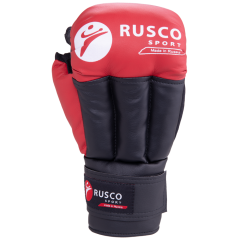Перчатки для рукопашного боя RUSCOsport, к/з, красн. Oz 2