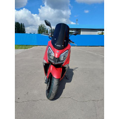 Скутер VENTO MAX 200 матовый красный/матовый черный (ЭПТС)(бесключевой доступ)