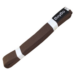 Пояс для кимоно BoyBo 2,8м, коричневый