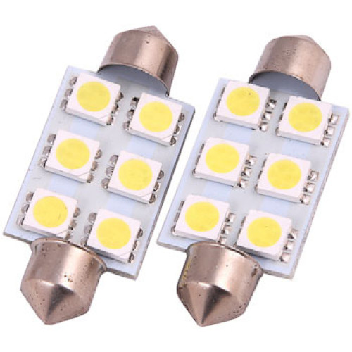 Лампа 12V 2x-цокольная 6 SMD