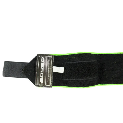 Суппорт запястья BOYBO BWS305, черно-зеленый (L)