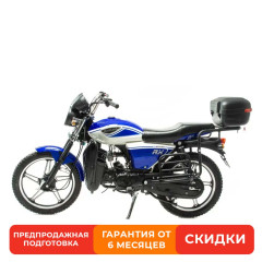 Мопед MOTOLAND ALPHA RX LUX 11 синий/белый *1