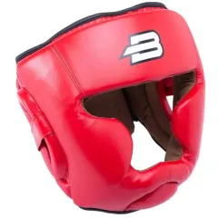 Шлем боксерский BOYBO Winner Flexy BP2004 красный р. S (закрытый)