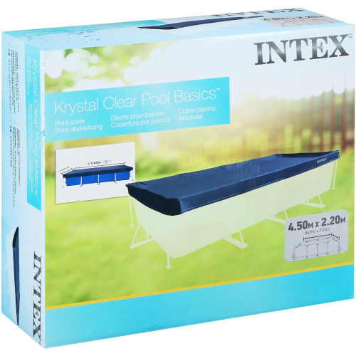 Тент для каркасного бассейна INTEX 28039, прямоугольный, 460х226см