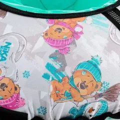 Санки надувные  85 ТБ2К С ЗАБАВНЫМИ МЕДВЕЖАТАМИ ткань/тент