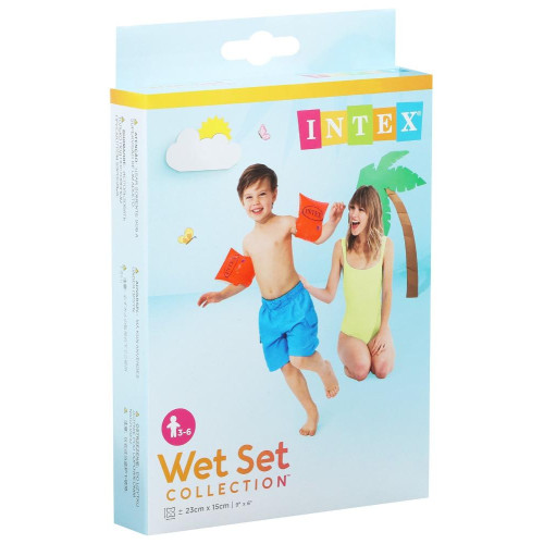 Нарукавники INTEX «Делюкс», от 3-6 лет, 58642NP INTEX
