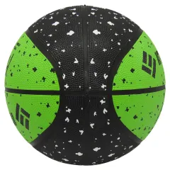 Мяч б/б INGAME POINT №7 черный/зеленый