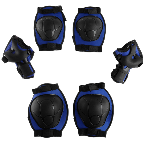 Защита роликовая ONLYTOP, р. S, цвет синий (4628888)