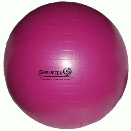 Мяч гимнастический SPRINTER Anti-burst GYM BALL, d-75см (антивзрыв), макс. нагрузка 130кг