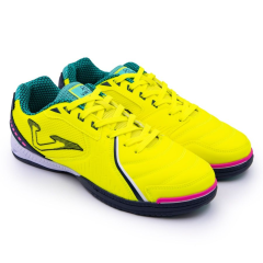 Бутсы ф/б VIRTEY INDOOR 23226, иск.кожа, цв. желтый, р.41